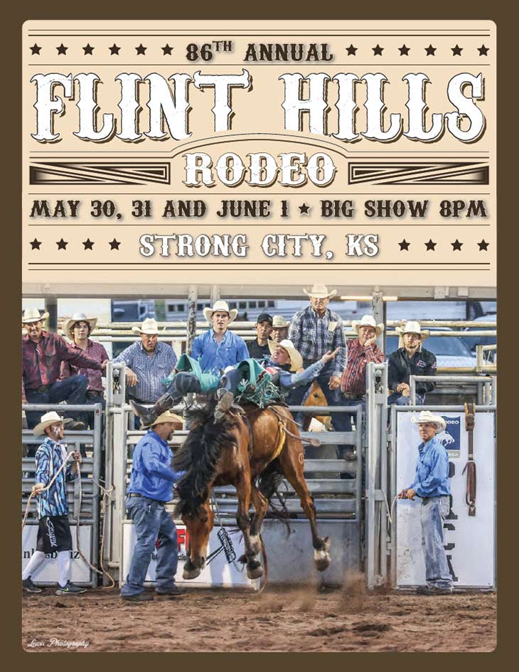 2024 Flint Hills Rodeo Program Cover