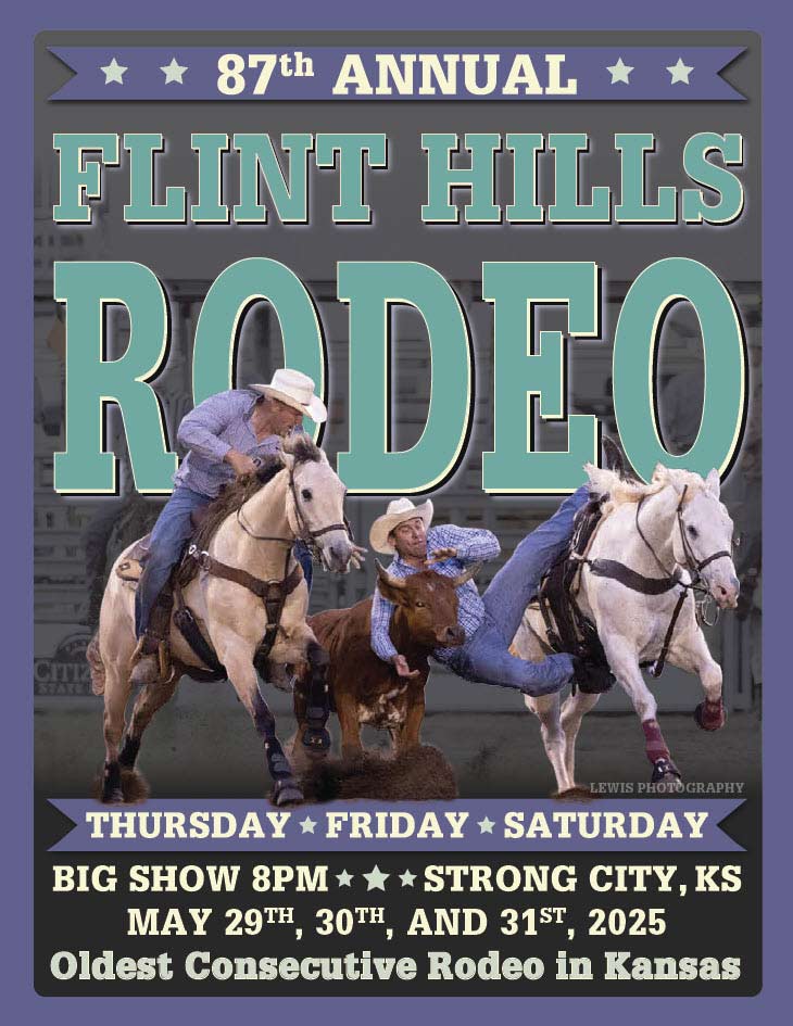 2025 Flint Hills Rodeo Program Cover