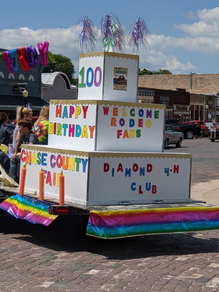 Flint Hills Rodeo Parade, winner best 4h float, 2021 Flint Hills Rodeo Parade, winner best 4h float, 2021
