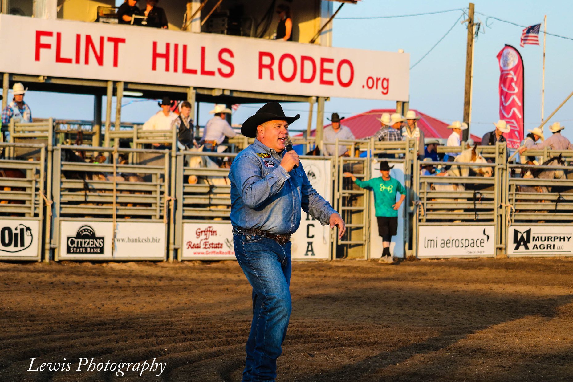 Roger Mooney, Rodeo Announcer